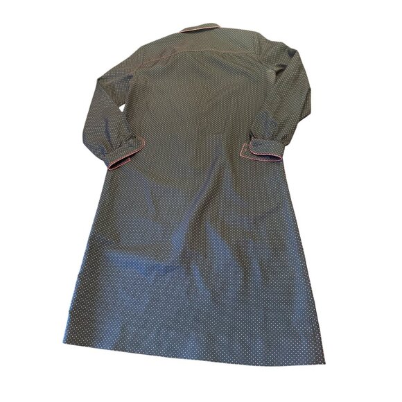 Schrader Sport Retro Black & Red Polka Dot Button-Up Dress Size 10 - Picture 6 of 6